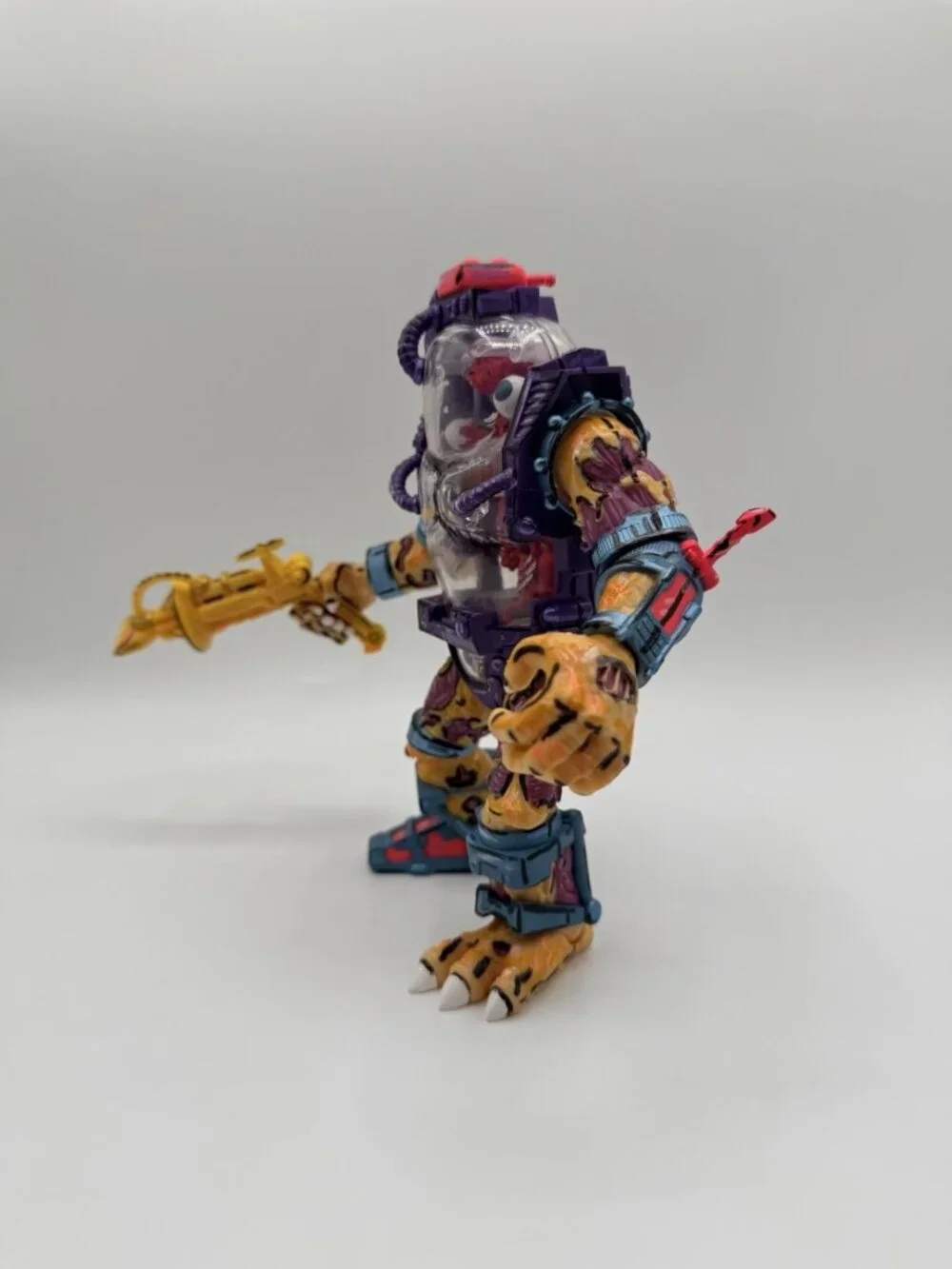 Super 7 Mutagen Man 7” Custom Painted Teenage Mutant Ninja Turtles